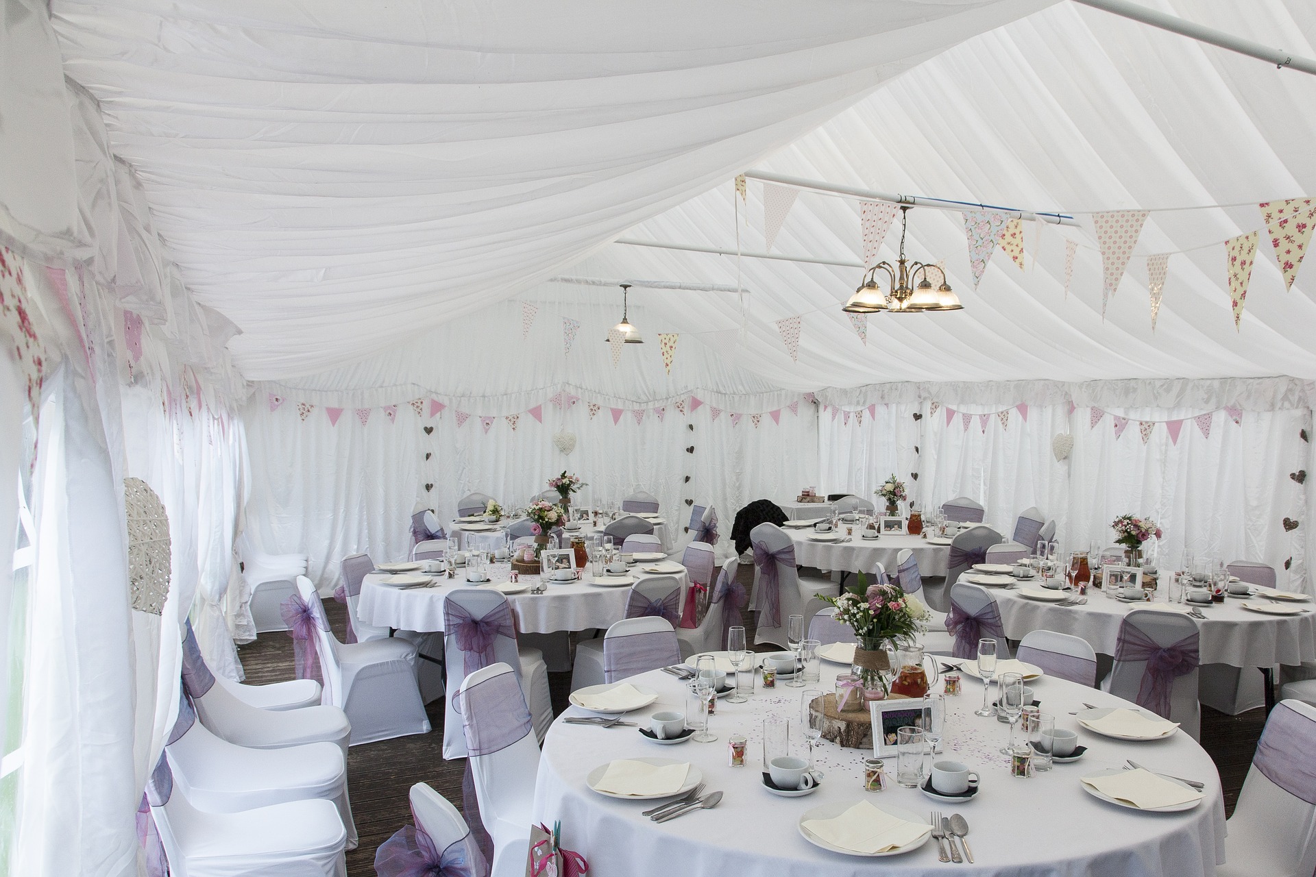 Heated Tent Rentals for Fall Wedding